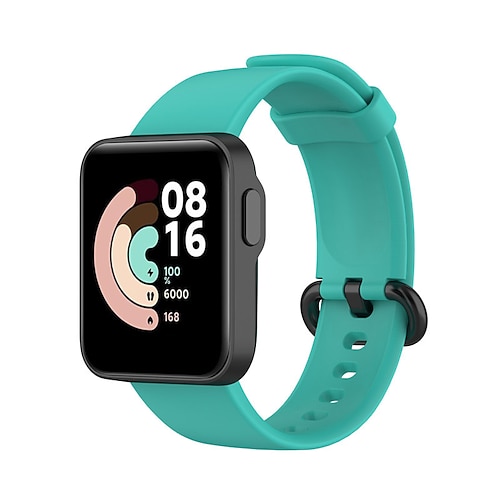 Cinturino intelligente Compatibile con Xiaomi Redmi guarda 2 Redmi Watch 1 Mi Watch 1 Lite Mi Watch 2 Lite Orologio intelligente Cinghia Impermeabile Traspirante Grandezza regolabile Cinturino