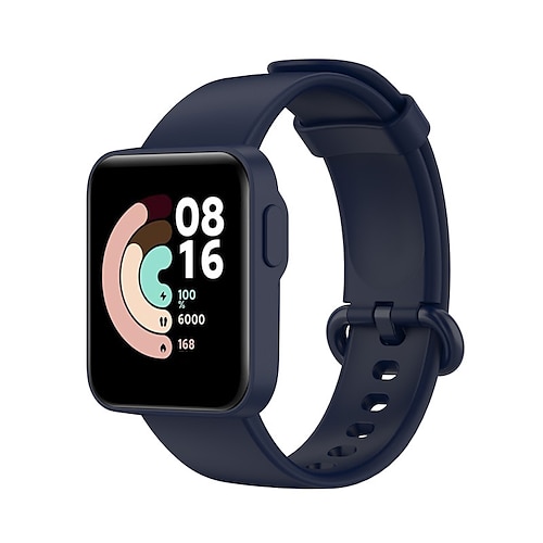 Cinturino intelligente Compatibile con Xiaomi Redmi guarda 2 Redmi Watch 1 Mi Watch 1 Lite Mi Watch 2 Lite Orologio intelligente Cinghia Impermeabile Traspirante Grandezza regolabile Cinturino
