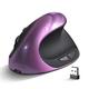 mouse verticali ricaricabili mouse wireless ergonomico ricevitore usb 2.4g 1600 dpi regolabili mouse a 6 pulsanti