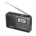 Full Band Radio Portable FM/AM/SW Receiver Radio Display a LED per Adulto Dentro fuori Batterie AAA alimentate