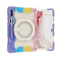 Tavoletta Custodie cover Per Samsung Galaxy Tab S9 11 inch S8 Ultra 14.6'' S8 Plus 12.4'' S8 11'' S7 più FE S7 11'' A 8.0 A8 A7 Lite Portatile Manico Portamatite Armatura PC Silicone