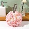 grande vasca da bagno luffa palla soffio doccia, spugna fiore spugna bagno doccia spugna esfoliante corpo scrubber pouf per uomo donna