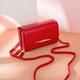 borsa a tracolla nera da donna con dettagli dorati e tracolla regolabile - borsa a tracolla compatta ed elegante per l'uso quotidiano