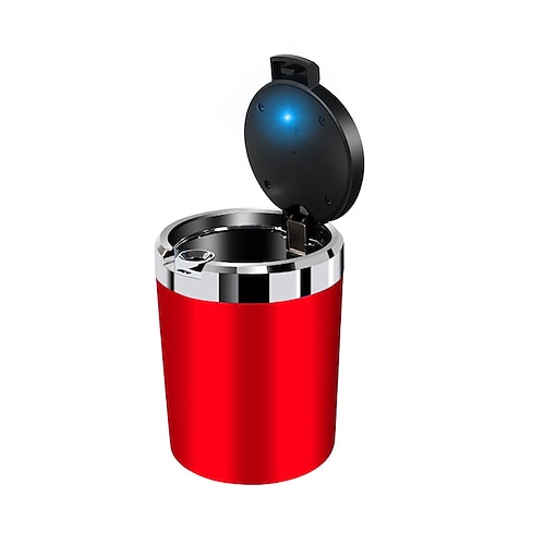 Starfire portatile auto led posacenere con luce blu car styling senza fumo posacenere per audi a3 a4 a5 a6 a7 a8 accessori