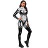 Costumi zentai Tutina aderente Signora Deathstrike Per adulto Costumi Cosplay Cosplay Per uomo Per donna Pop art Halloween Carnevale Mascherata