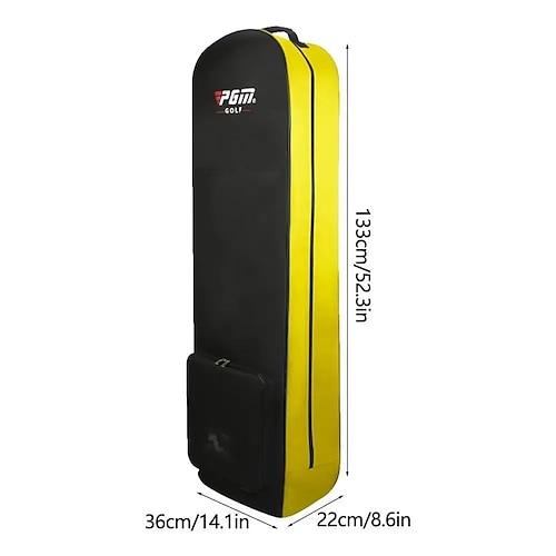 sacche da golf da viaggio con ruote per compagnie aeree borsa da aviazione pieghevole in nylon borse per mazze da golf durevoli custodia per accessori da golf