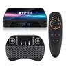 tv98 android 11.0 tv box quad core v11 8gb 16gb 2.4g/5g dual-band wifi 4k lettore multimediale set-top televisione digitale lan 100m/1000m