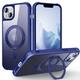 telefono Custodia Per iPhone 17 Pro Max 17 Air 16e 13 12 11 Pro Max Con Magsafe Supporto ad anello Magnetico Supporta la Ricarica Wireless Tinta unica TPU PC