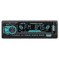 autoradio singolo din radio con bluetooth ricevitori audio per auto display lcd chiamate in vivavoce microfono integrato mp3/2 usb ricevitore radio fm impostazioni eq ingresso audio aux tf adatto