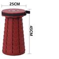 Sgabello pieghevole retrattile sgabello collassabile aggiornato sgabello telescopico portatile sgabelli pieghevoli per adulti sgabello telescopico portatile per campeggio giardinaggio pesca attività