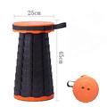 Sgabello pieghevole retrattile sgabello collassabile aggiornato sgabello telescopico portatile sgabelli pieghevoli per adulti sgabello telescopico portatile per campeggio giardinaggio pesca attività