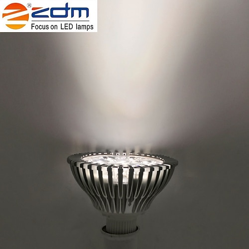 zdm e26 / e27 7w 650-750lm par30 faretto led 7 perline led ad alta potenza led bianco / bianco caldo 85-265 v alta conducibilità termica in alluminio