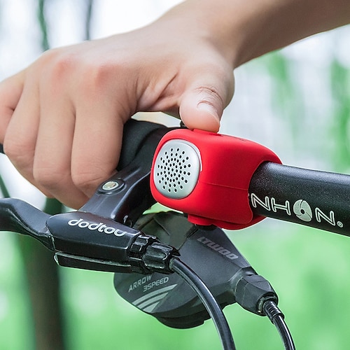 ROCKBROS Corno bici elettrica Ompermeabile Leggero per Bici da strada Mountain bike Ciclismo Gel di silice Verde Nero Rosso 1 pcs / IPX 4