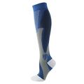 Per uomo Calzini / Calze Calzini a compresione Calzini da ciclismo Attività all'aperto Bicicletta / Ciclismo Traspirante Morbido Comodo 1 paio Pop art Strisce Nylon Nero Bianco Rosa S L-XL XXL