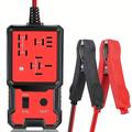 Tester di relè per automobili 12V - Strumento diagnostico elettronico per batteria e generatore analizzatore di controllo universale