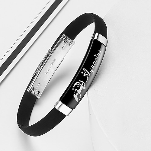 12 Tierkreisarmband Paararmband für männliche und weibliche Studenten Japanische und koreanische Version kleines und modisches Armband Weihnachtsgeschenk Image