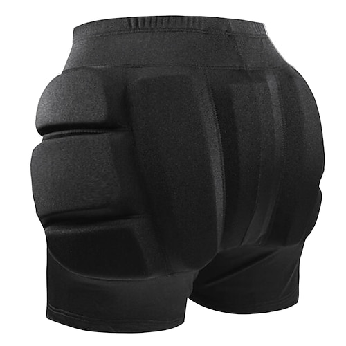 Antishock-Shorts / Gepolsterte Kompressionsshorts für Skifahren / Eislaufen Schützend Training Purpur / Gelb / Pfirsich