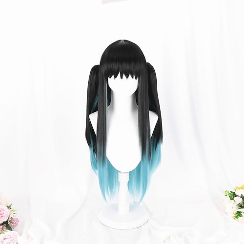 Muichiro Tokio Anime Cosplay Kostüm Outfits Cosplay-Anzüge Perücken Karneval Maskerade Perücke Kostüm Für Damen Erwachsene Image