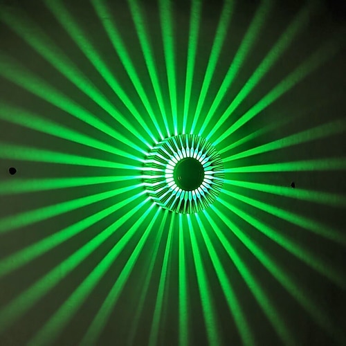 Lightinthebox kreative LED-Innenwandleuchten, Wohnzimmer, Geschäfte/Cafés, Aluminium-Wandleuchte, IP44, AC100–240 V, 3 W Image