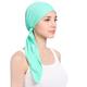 neue elastische baumwolle einfarbig wickel kopftuch hüte moslemische turban mütze für frauen innere hijab hut mode weibliche turbantes kappen