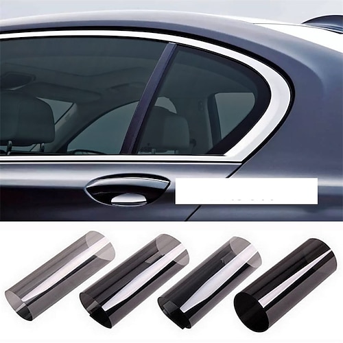 Starfire Auto schwarz Anti-Peep-Folie Fenster-Isolierfolie Rolle Auto Auto Home Fensterglas Sommer Solar UV-Schutzfolie