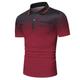 Herren Poloshirt Golfhemd Casual Festtage Gerippter Polokragen Klassisch Kurzarm Modisch Basic Farbblock Taste Sommer Regular Fit Feuer rot Schwarz Weiß Blau Orange Grau Poloshirt