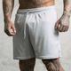 Herren Basketball-Shorts Kurze Sporthose Kurze Sporthose Sport Shorts Mesh-Shorts Sport Ausgehen Wochenende Atmungsaktiv Schnelltrocknend Laufen Bequem Tasche Kordelzug Elastische Taille Glatt