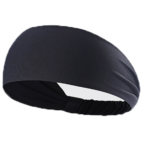 Herren 1 pc Stirnbänder Schweißband Sport Stirnband Bandana Haarband Atmungsaktiv Weich Schweißableitend Maske Strassenmode Sport Image