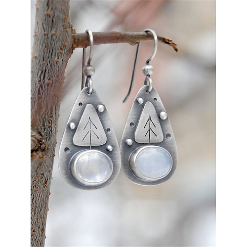 Damen Ohrringe Vintage Outdoor Geometrie Ohrring