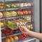Kühlschrankschublade Aufbewahrungstrennwand Aufbewahrungsbox Gemüse und Obst Haushalt Frischhaltebox große Kapazität transparente Aufbewahrung