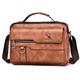 weixier umhängetasche herren umhängetasche vintage leder vertikale hand business herren lässige ledertasche umhängetasche für männer