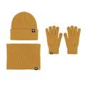 Herren Damen Hut-Schal-Handschuhe-Set Außen Winter warm Windundurchlässig für Skifahren Campen und Wandern Snowboarden Ski