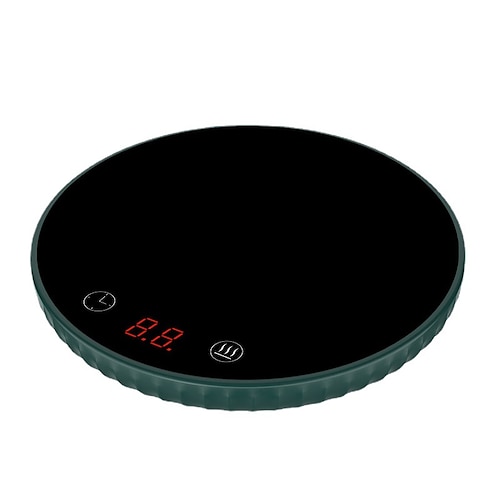 Untersetzer mit konstanter Temperatur, Digitalanzeige, Heizkissen, Heizung, Isolierung, Kaffeematten, intelligente thermostatische Wärmebecherbasis Image