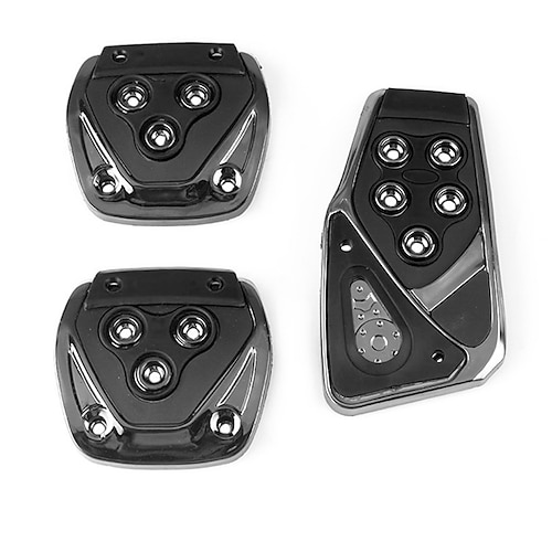 3-teiliges Universal-Anti-Rutsch-Pedal-Beschleuniger-Brems-Kupplungs-Fußstützen-Abdeckungsset für Auto mit Schaltgetriebe
