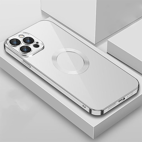 Handy Hülle Handyhüllen Für iPhone 17 Pro Max 17 Air 15 14 Pro Max Plus 13 12 11 Pro Max Mini Mit Magsafe Kameralinsenschutz Stoßfest Einfarbig TPU Image