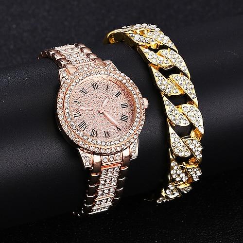 diamant frauen uhren gold uhr damen armbanduhren luxusmarke strass frauen armbanduhren weiblich relogio feminino