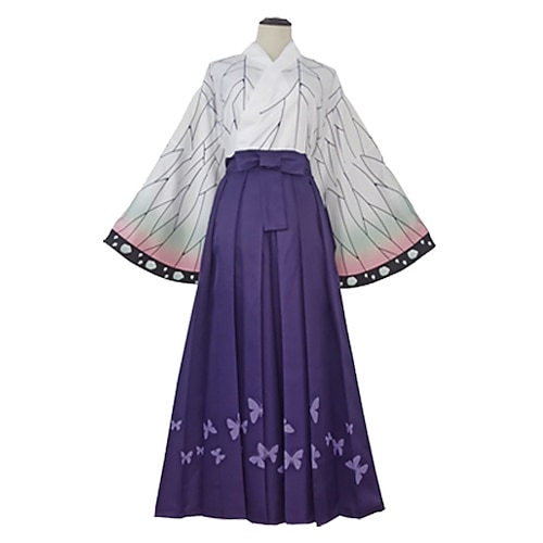 Kochou Shinobu Kamado Tanjirou Anime Outfits Kimonoo Cosplay-Anzüge Kostüm Für Herren Damen Erwachsene Image