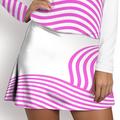 Damen Tennisrock Golfrock Schwarz Rosa Sonnenschutz Tennisbekleidung Streifen Damen-Golfkleidung, Kleidung, Outfits, Kleidung