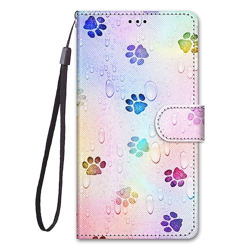 Handy Hülle Handyhüllen Für Samsung Galaxy S25 S24 S23 S22 S21 FE S21 Ultra Plus A34 A54 S20 A32 Brieftaschenhülle Mit Ständer Flip Geldbörse Landschaft TPU PU-Leder Image