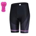 21Grams Damen Radlerhose Fahrradhose Fahrradshorts Radhose kurz mit polster Fahhrad Kurze Hose Hosen MTB Mountain Rennrad Sport Totenkopf Motiv Zuckerschädel Blumen Pflanzen 3D-Pad Schnelles