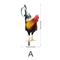 acryl 2d rasen stake garten huhn stake flache dekorative panel garten decor stakes huhn yards kunst dekorative rasen zeichen huhn stake zeichen huhn ornament hof ornament im freien