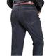 Herren Jeans Hose Hosen Tasche Glatt Komfort Atmungsaktiv Outdoor Täglich Ausgehen Baumwollmischung Modisch Brautkleider schlicht Schwarz Blau