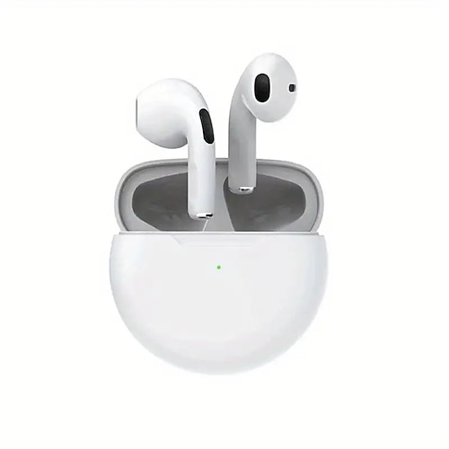 Pro6 Wireless Bluetooth Kopfhörer TWS Ohrhörer Mini Headset mit Ladecase wasserdichte Ohrhörer für alle Telefone Huawei iPhone Image