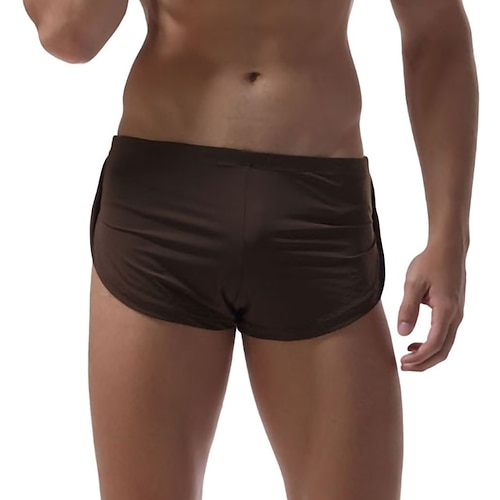 Herren Sport Outdoor Athleisure Schnelltrocknend Weich Atmungsaktiv Einfarbig Sportkleidung Schwarz Weiß Dehnbar