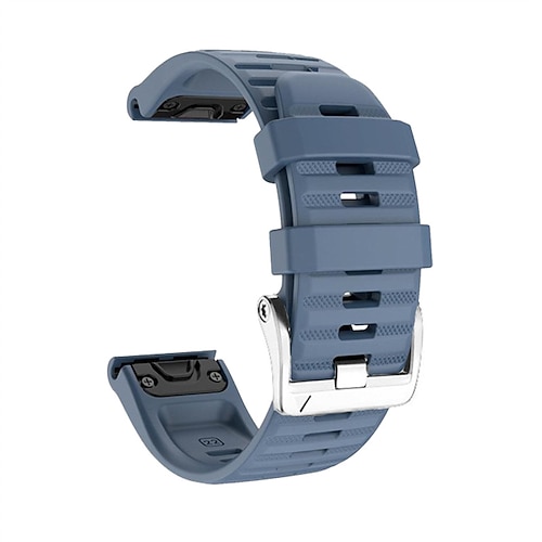 Uhrenarmband für Garmin Fenix 7 7X 6 6X Pro Epix Pro 47mm 51mm Instinct 2X Approach S70 47mm S62 S60 Forerunner 955 945 Epix Marq Descent Quatix 22mm 26mm Silikon Ersatz Gurt Verstellbar Sportarmband Image