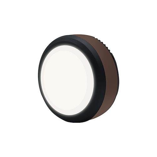 LED-Puck-Licht, 3 Stück, Unterschrank-Nachtlicht, Infrarot-Fernbedienung, Nachttisch-Korridorbeleuchtung, Pat-Eishockey-Lampe, AA-batteriebetrieben Image