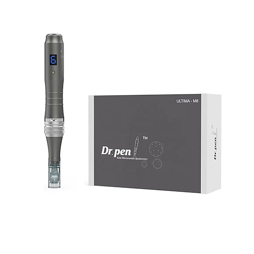 Dr Pen M8 Professioneller kabelloser Dermapen Elektrischer Stempel Design Mikronadel Gesichtsroller für die Hautpflege des Gesichts Valentinstagsgeschenk Image
