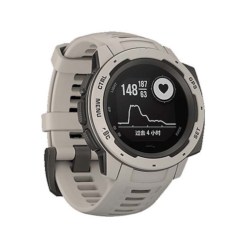 Uhrenarmband für Garmin Instinct Crossover / Tide / Esports / Solar / Tactical, Instinct 2 Tactical / Surf / Solar, Instinct Silikon Ersatz Gurt Schnellverschluss 22 mm Elasthan Atmungsaktiv Image