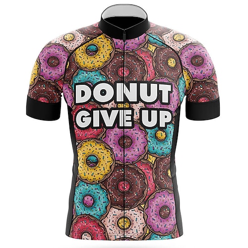 Herren Radtrikot Grafik Lustig Kurzarm Fahhrad Trikot Oberteil mit 3 Gesäßtaschen Mountainbike MTB Straßenradsport Schnelltrocknend Reflektierende Streifen Rückentasche Feuchtigkeitsableitend Sport Image
