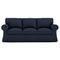 3-Sitzer Sofa-Bezug Baumwollsofa-Bezug mit 3 Kissenbezügen und 3 Rückenlehnenbezügen Ektorp Bezug waschbarer Möbel-Protektor